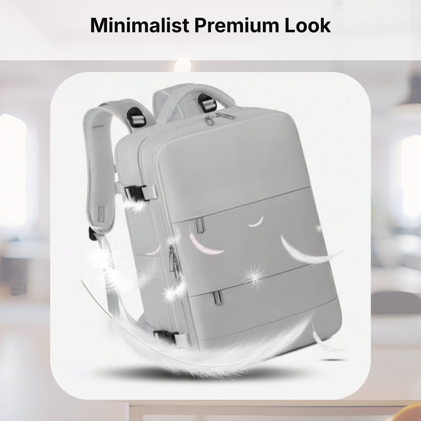 KARRIER Vacuum Compression Backpack with Built-in System