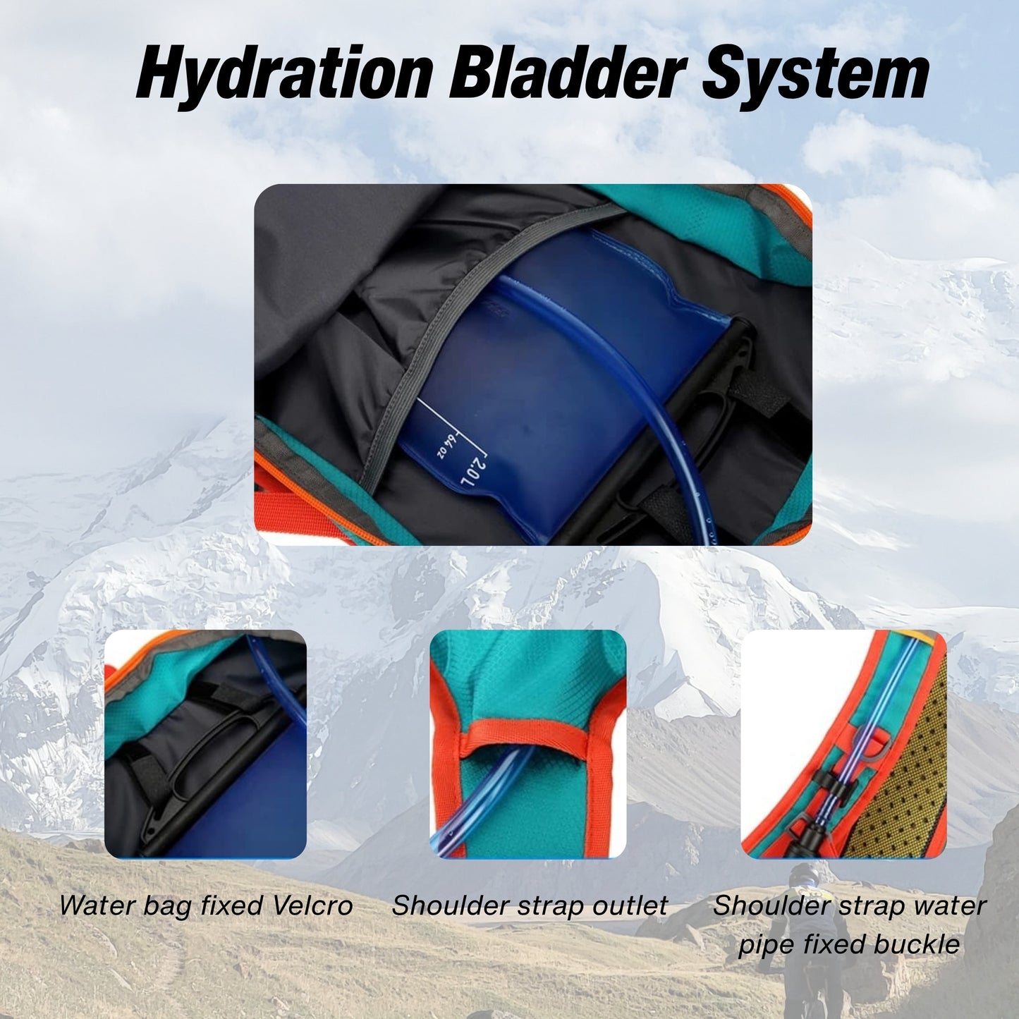 KARRIER Hiking/ Cycling Backpack 18L