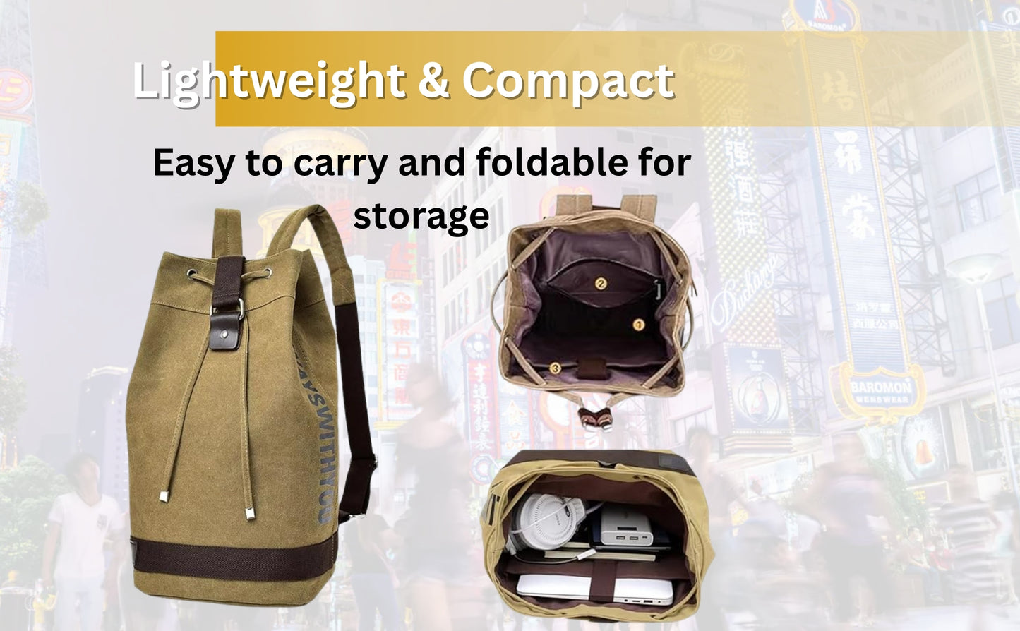 KARRIER 75L to 18L Travel bag