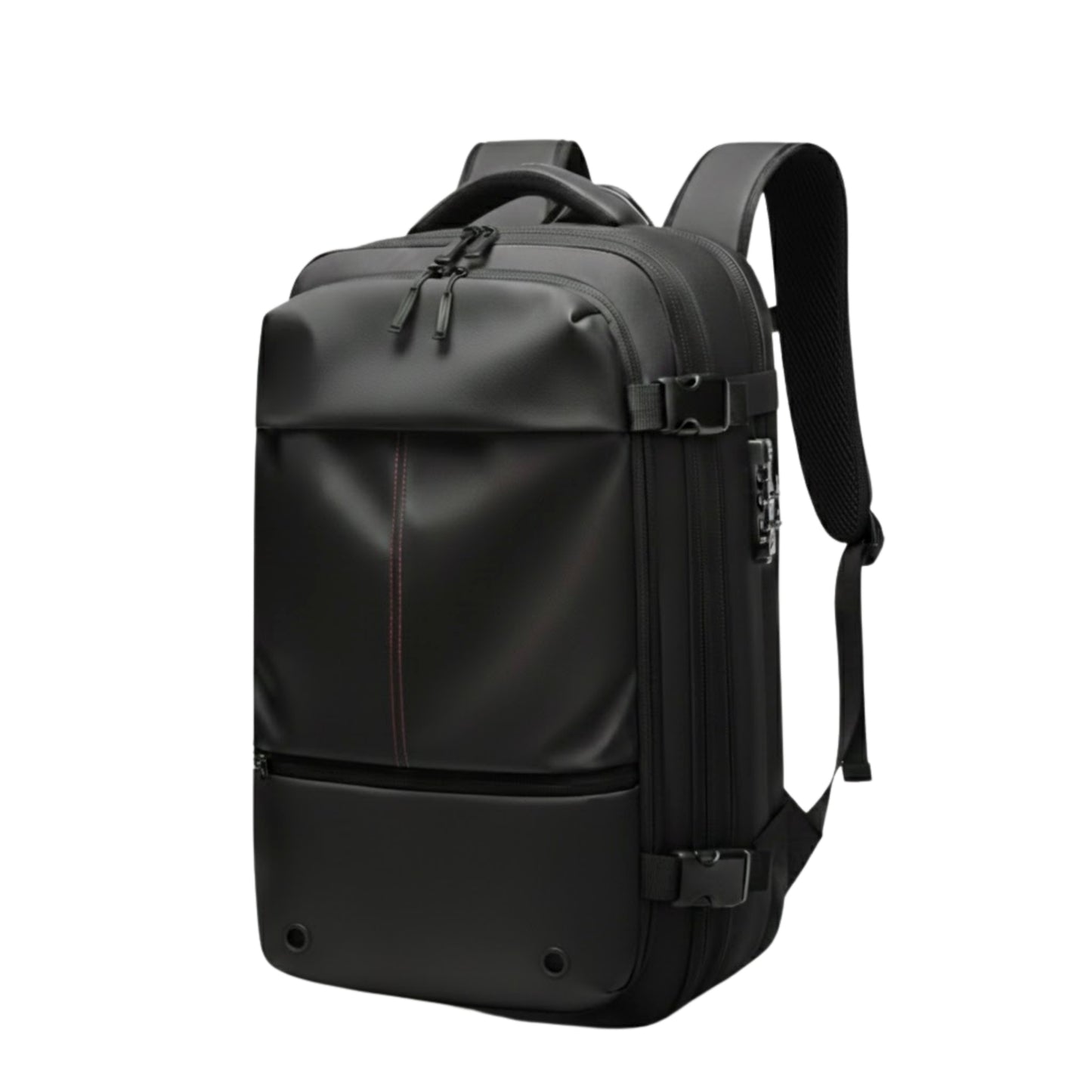 Vacuum Compression Backpack with Built-in System for Clothes & Gear Laptop Bags