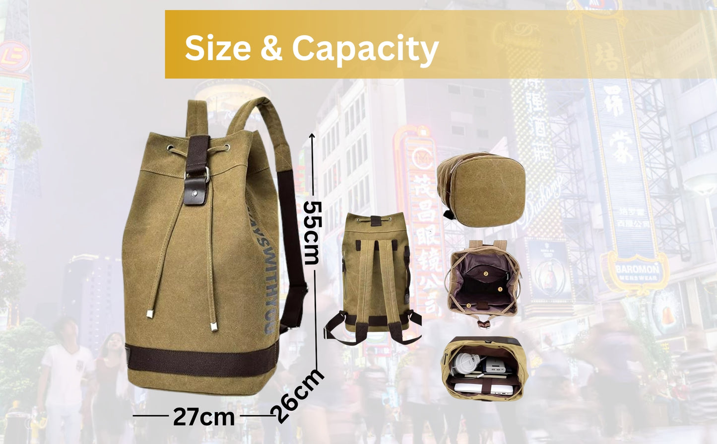 KARRIER 75L to 18L Travel bag