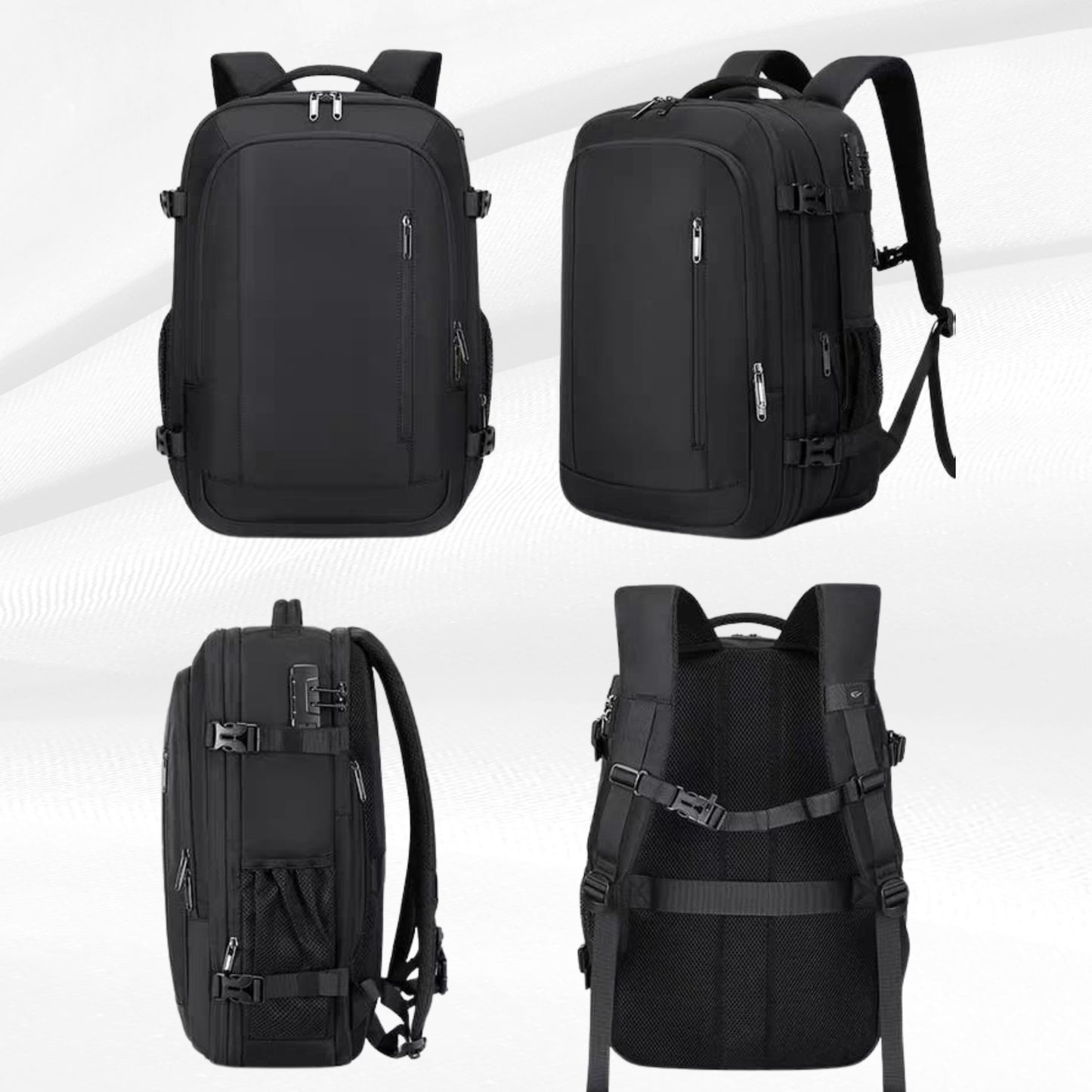 KARRIER Vacuum Compression Backpack with Built-in System