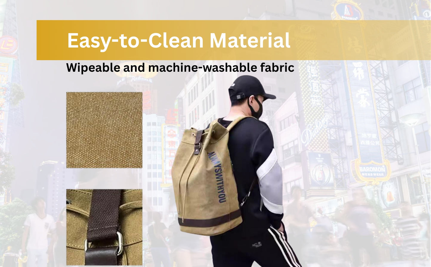 KARRIER 75L to 18L Travel bag