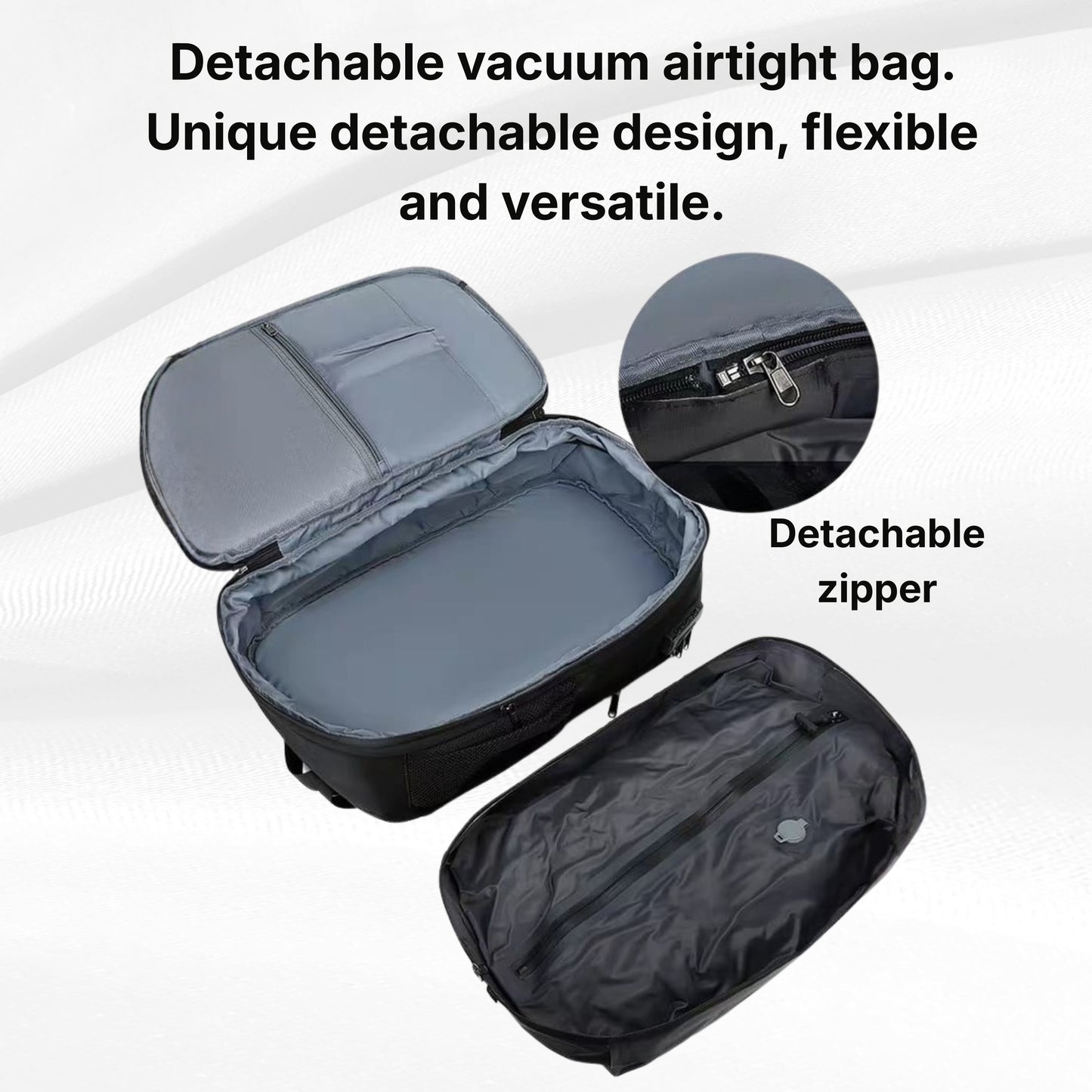 KARRIER Vacuum Compression Backpack with Built-in System