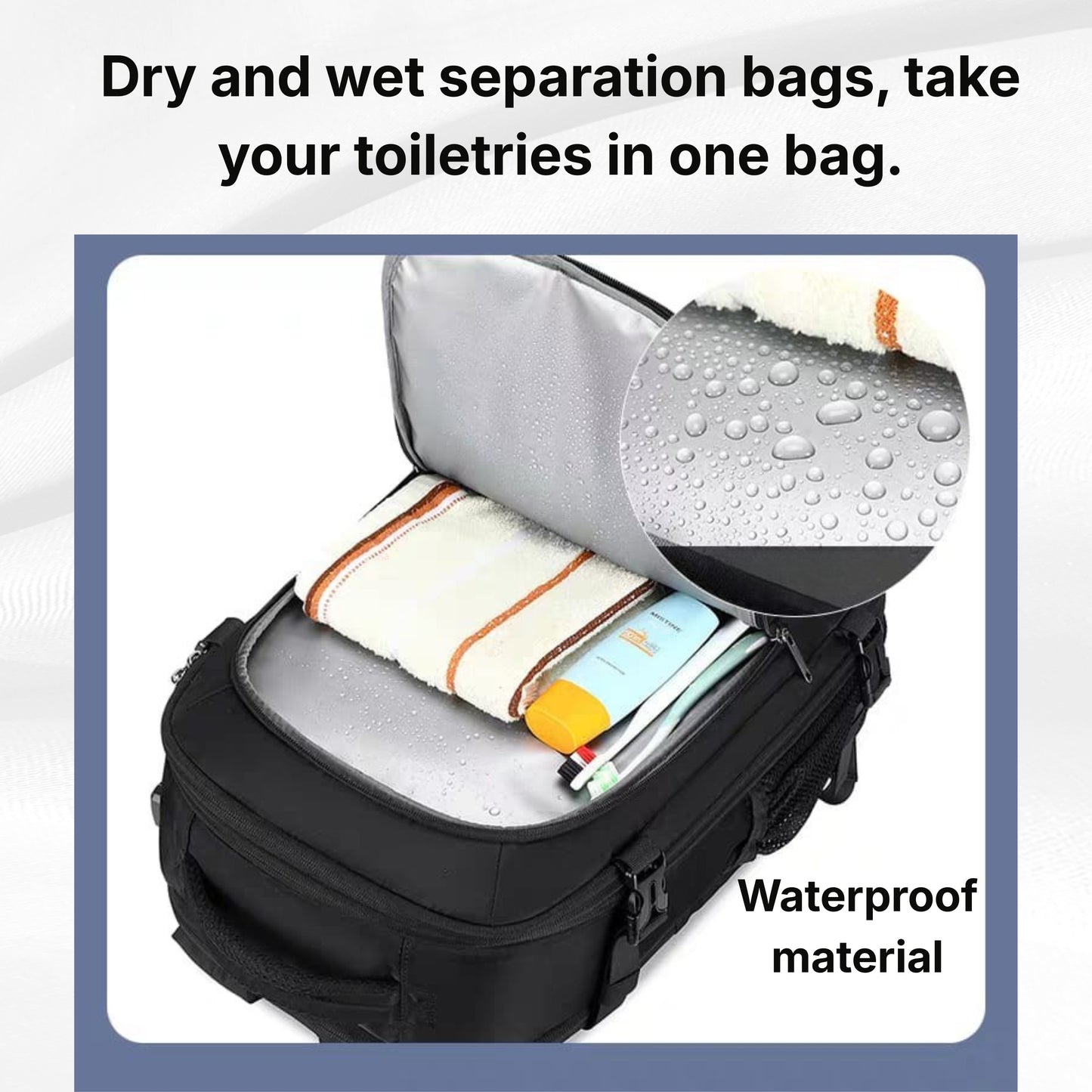 KARRIER Vacuum Compression Backpack with Built-in System