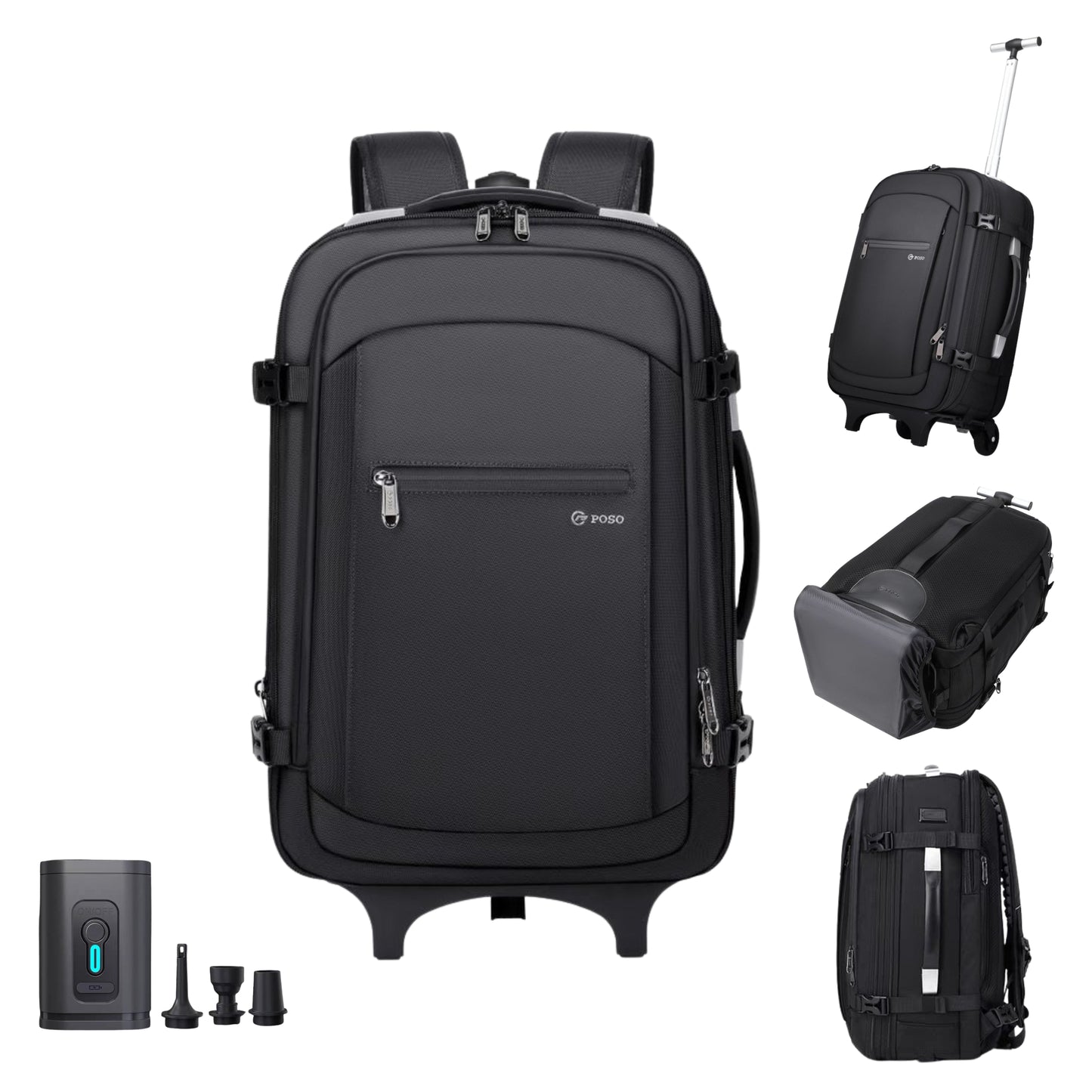 KARRIER Vacuum Compression Backpack with Built-in System