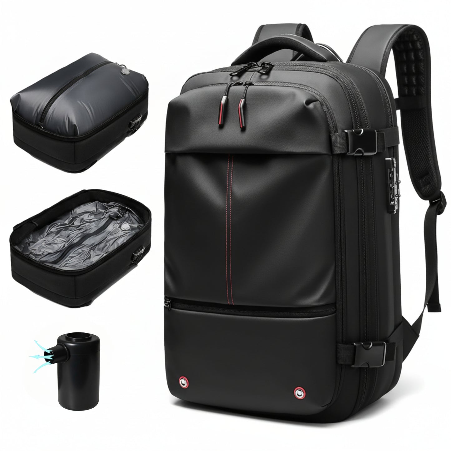 KARRIER Vacuum Compression Backpack with Built-in System