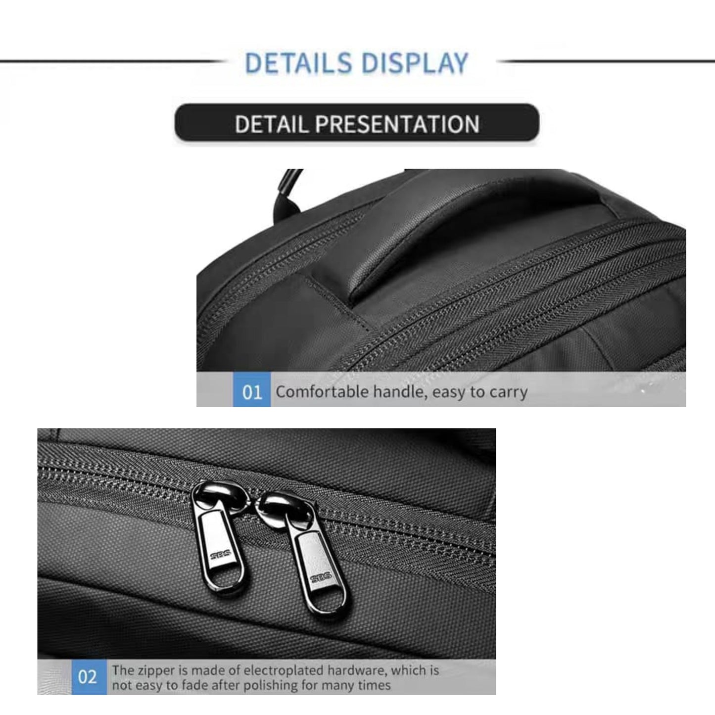 Vacuum Compression Backpack with Built-in System for Clothes & Gear Laptop Bags