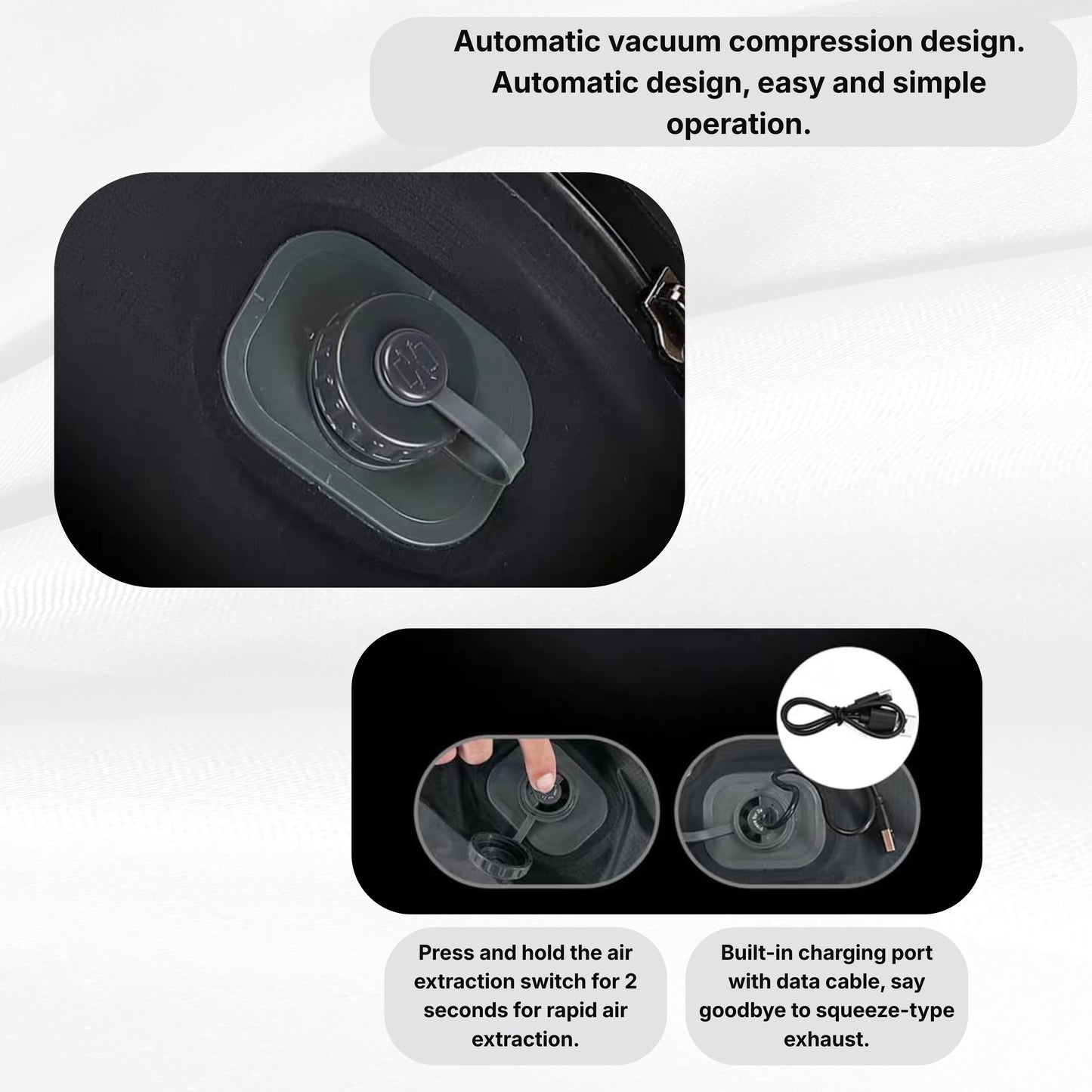 KARRIER Vacuum Compression Backpack with Built-in System