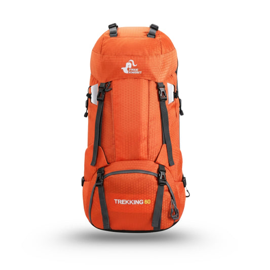 KARRIER Rugged 60L Trekking Bag - Padded Support & Water-Resistant Rucksack