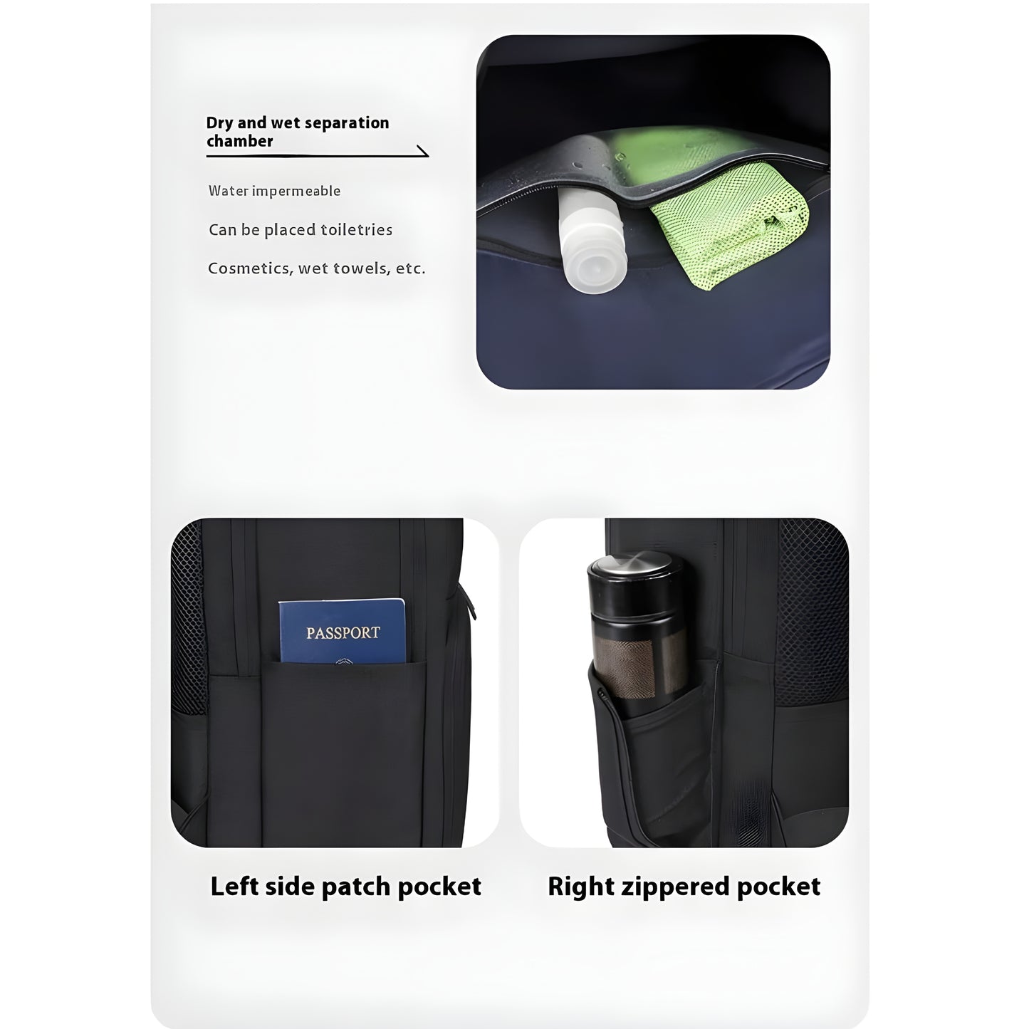 KARRIER Backpack with Padded Laptop Compartment, Expandable Bag Pack