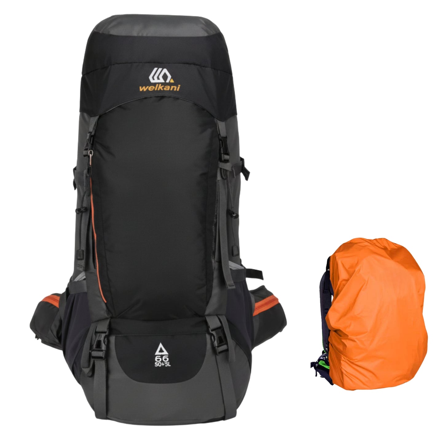 KARRIER 65L Trekking Backpack | Multipurpose Hiking, Camping, Travel, Mountaineering