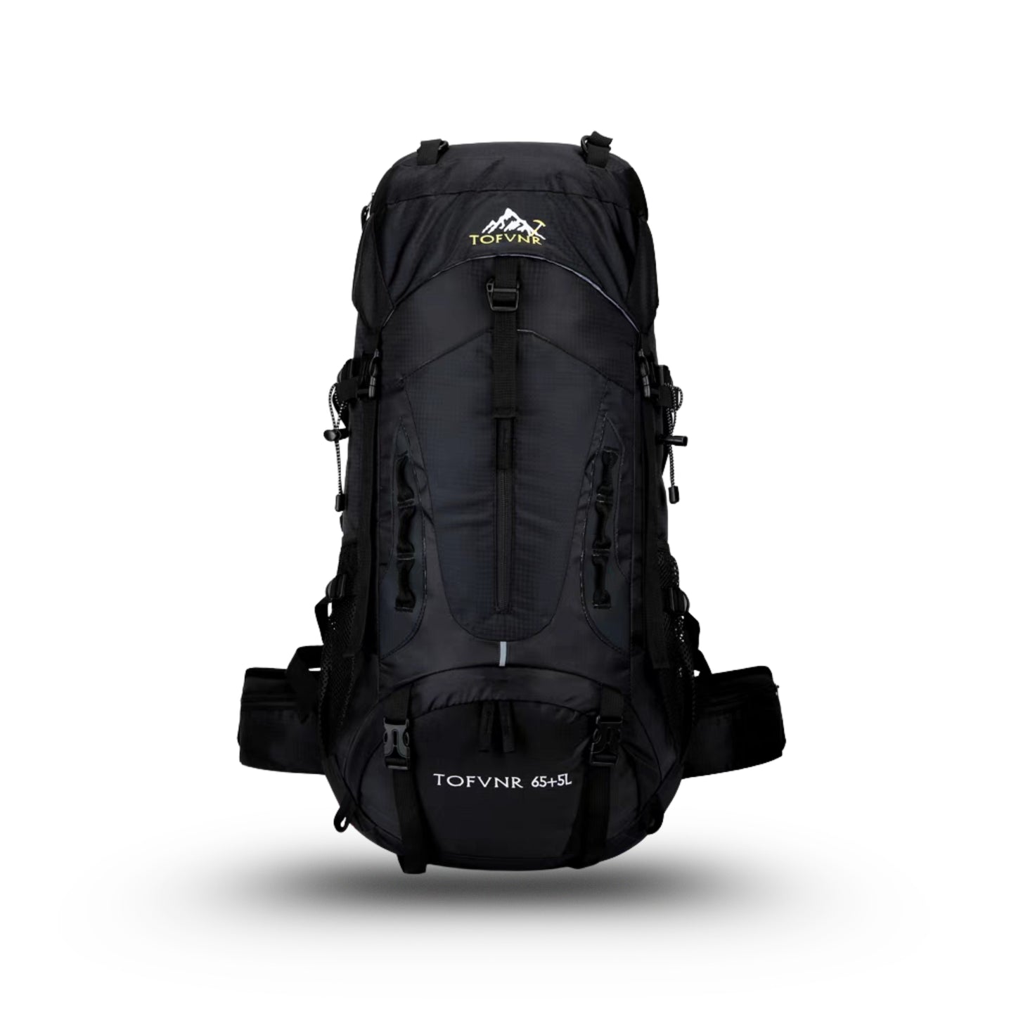 KARRIER Rugged 60L Trekking Bag - Padded Support & Water-Resistant Rucksack