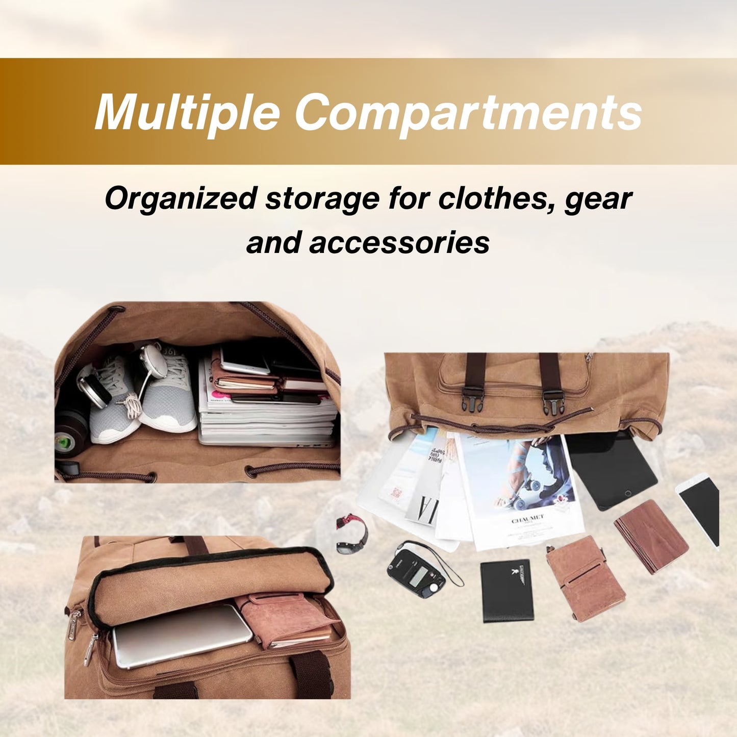 KARRIER  Jumbo Travel bag 75L