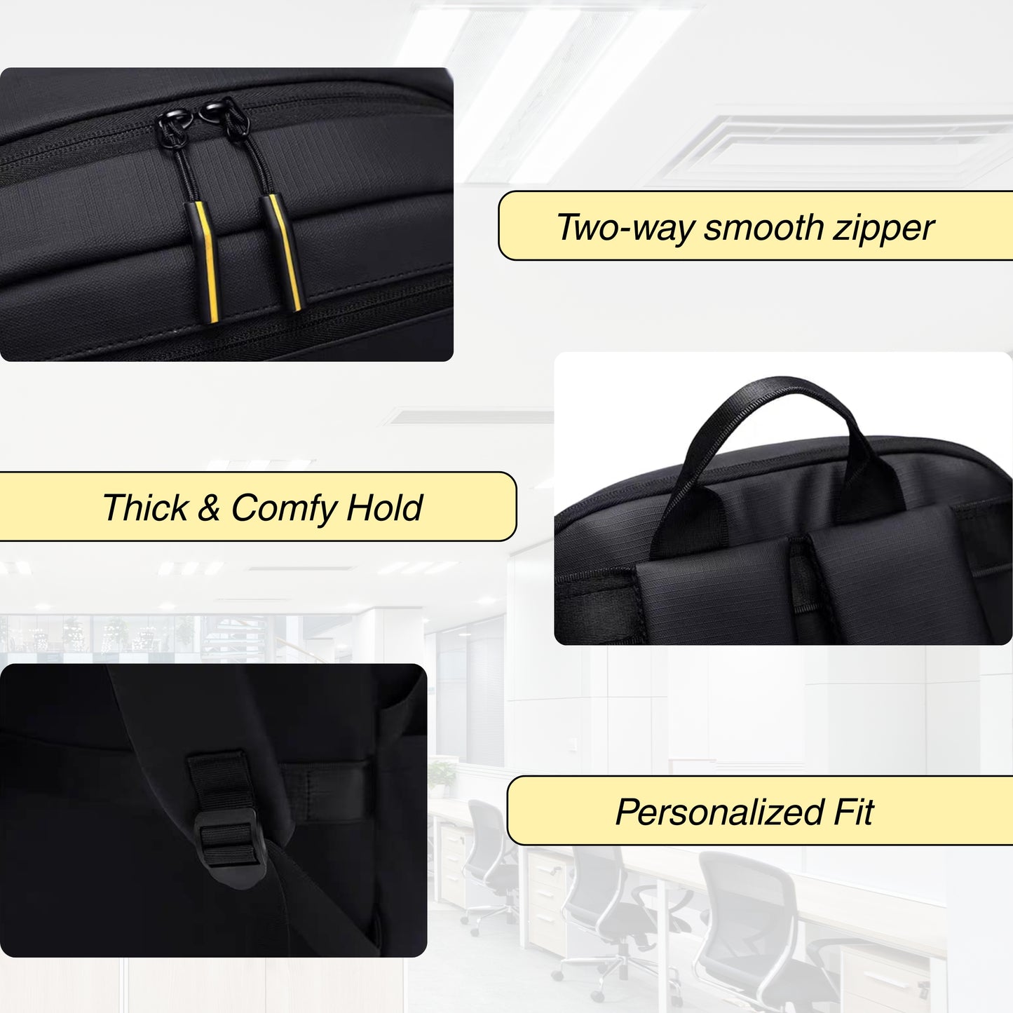 KARRIER Backpack with Padded Laptop Compartment, Expandable Bag Pack